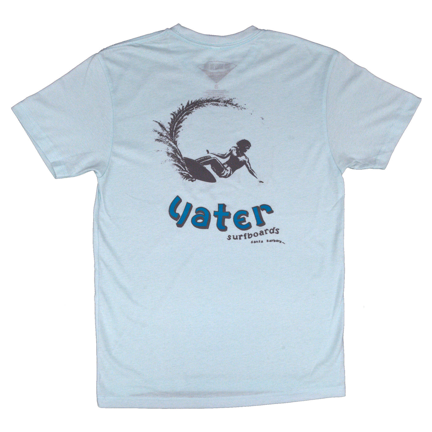 Yater Surfboards Retro Surfer Short Sleeve T-Shirt