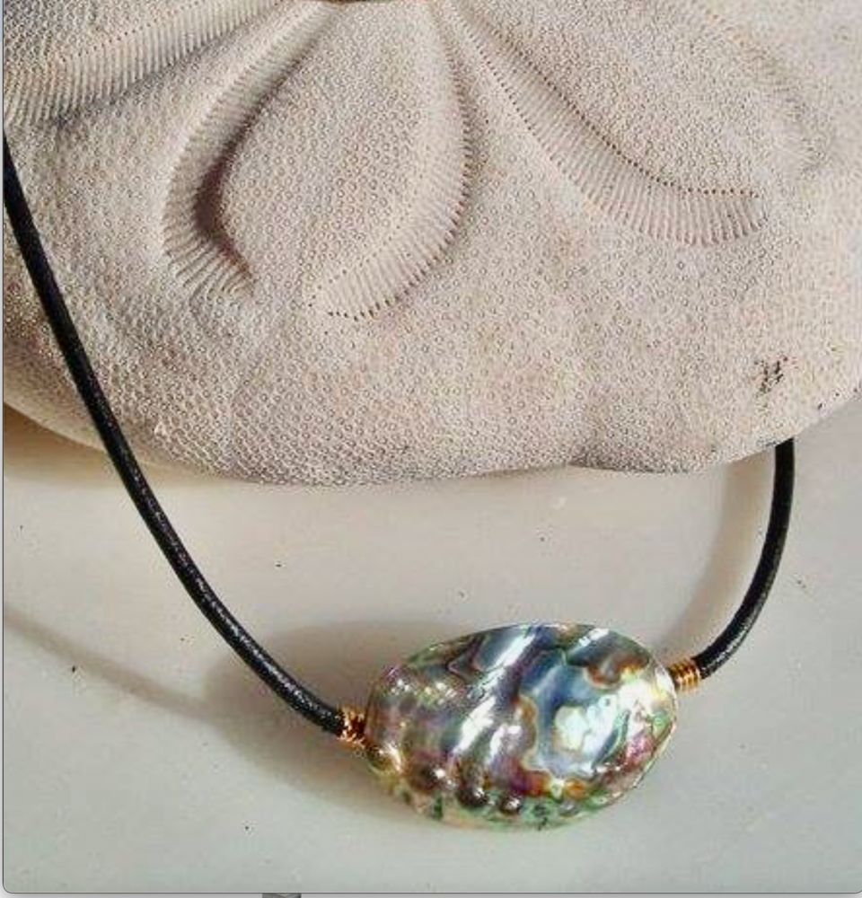Abalone Reflection Necklace