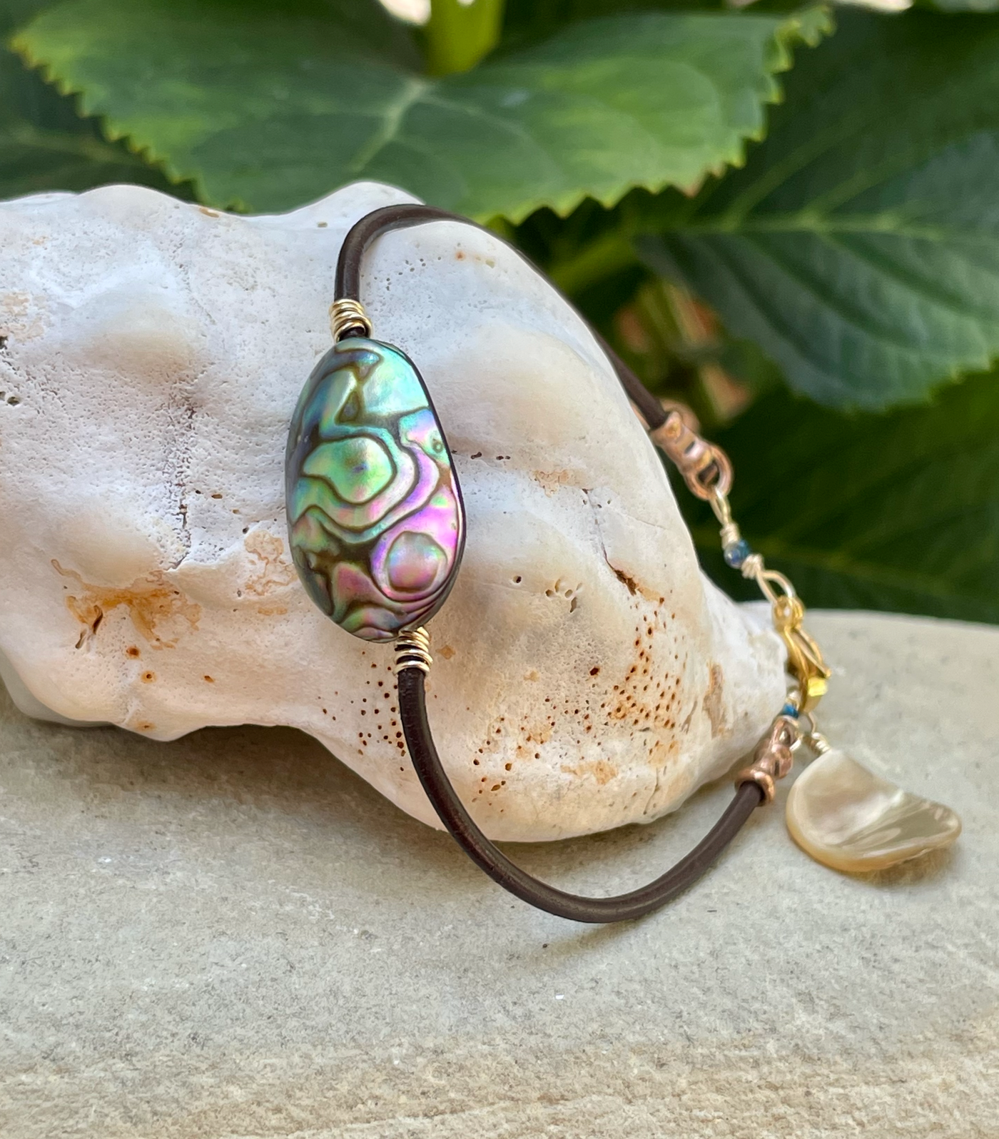 Abalone Reflection Bracelet