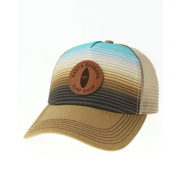 Santa Barbara Surf Shop Earth Stripe Hat