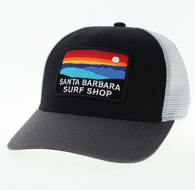 Santa Barbara Surf Shop Ocean Sunset Trucker Hat