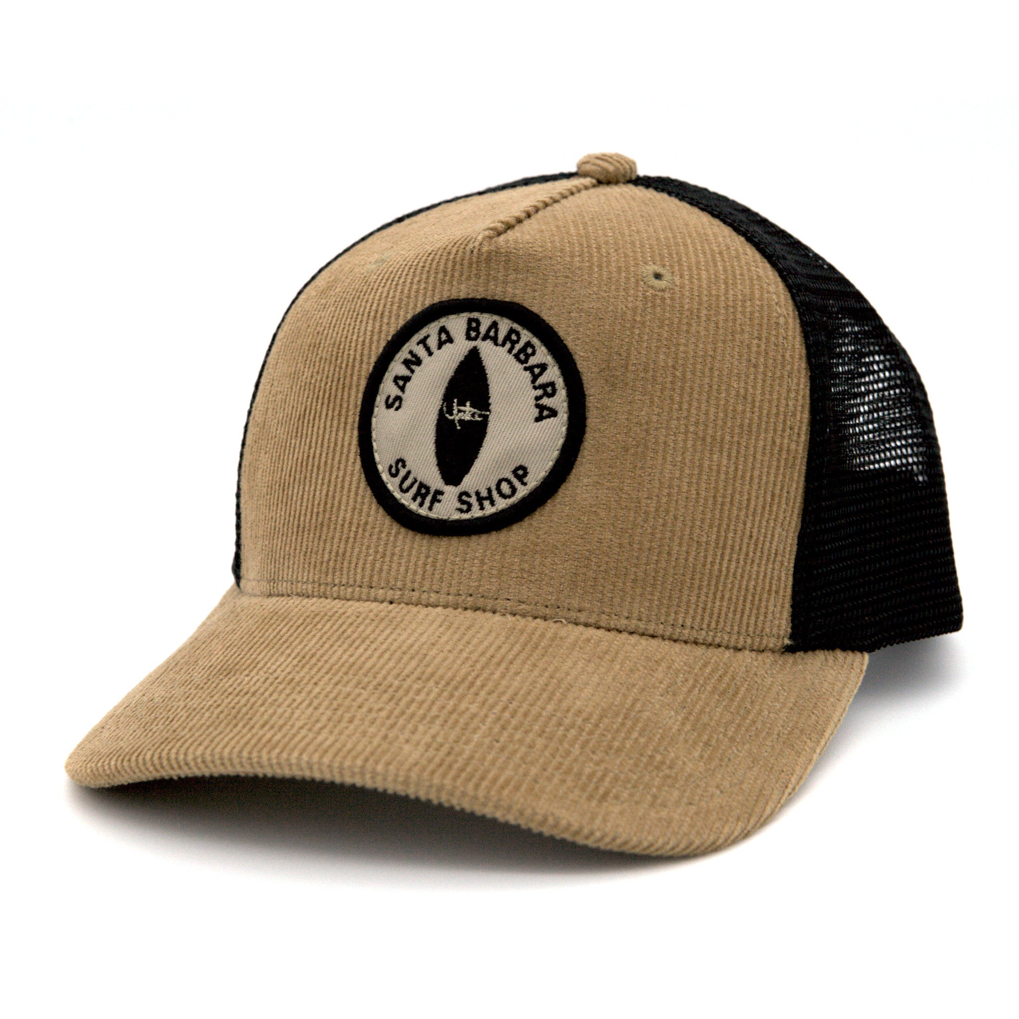 Santa Barbara Surf Shop Retro Corduroy Trucker Hat