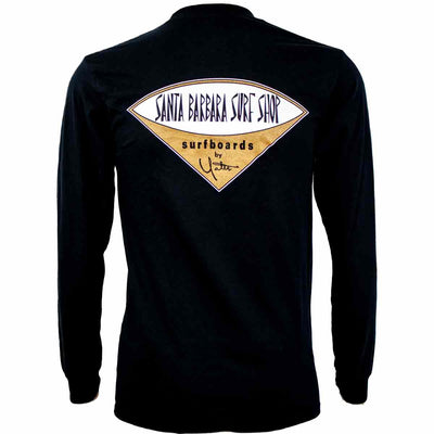 Long Sleeve T-Shirt Santa Barbara Surf Shop Logo - Surf N' Wear Beach House Online