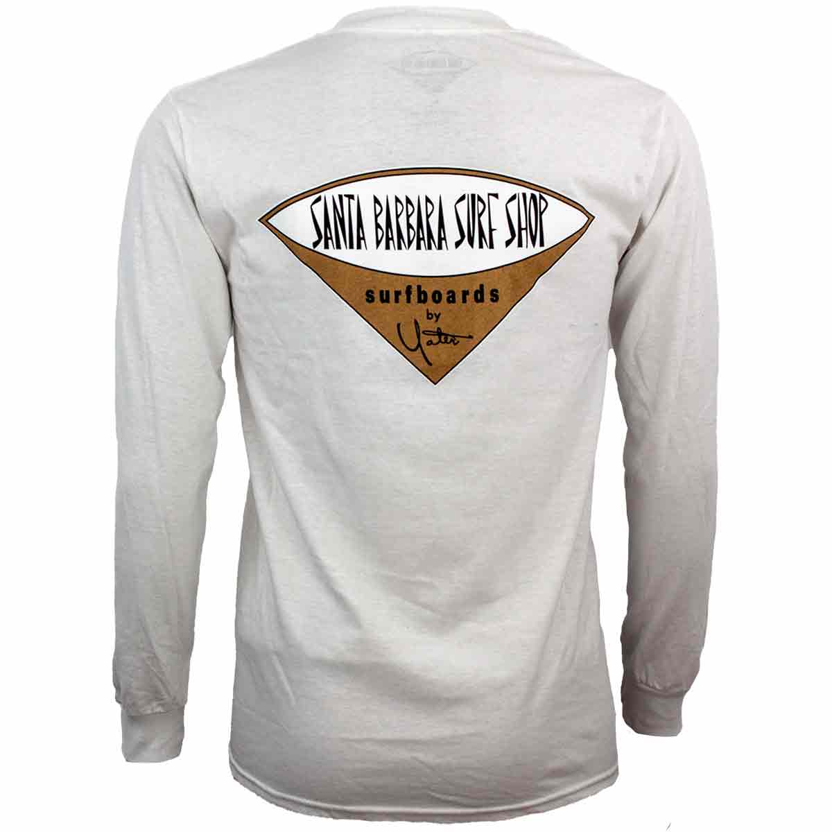 Long Sleeve T-Shirt Santa Barbara Surf Shop Logo - Surf N' Wear Beach House Online