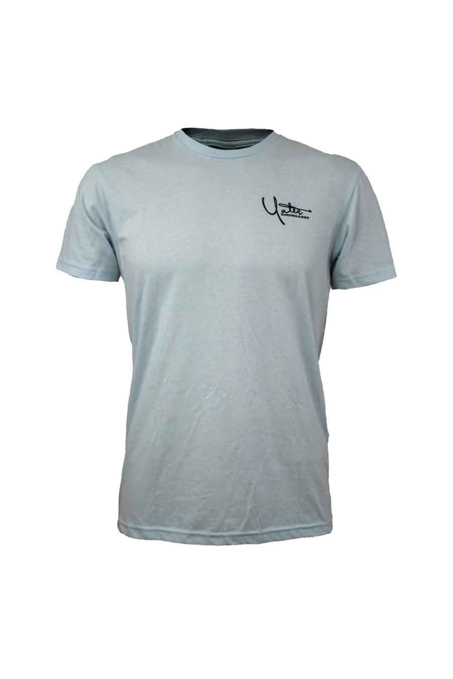 Short Sleeve T-Shirt Sueded with Santa Barbara Surf Shop Logo - Surf N' Wear Beach House Online
