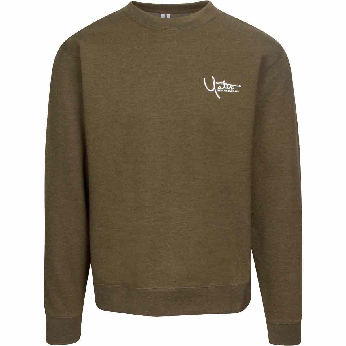 【LABROS】Under Bar Logo Crewneck Retro Vibe Lower Greenville Crewneck Sweatshirt