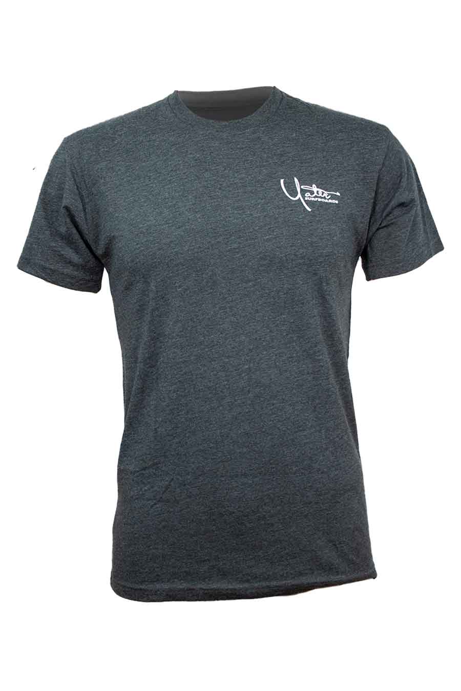 Short Sleeve T-Shirt One-Color Distressed Santa Barbara Surf Shop Logo - Surf N' Wear Beach House Online